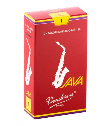 Cañas Saxo Alto JAVA ROJA 1