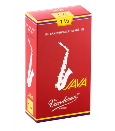 Cañas Saxo Alto JAVA ROJA 1½
