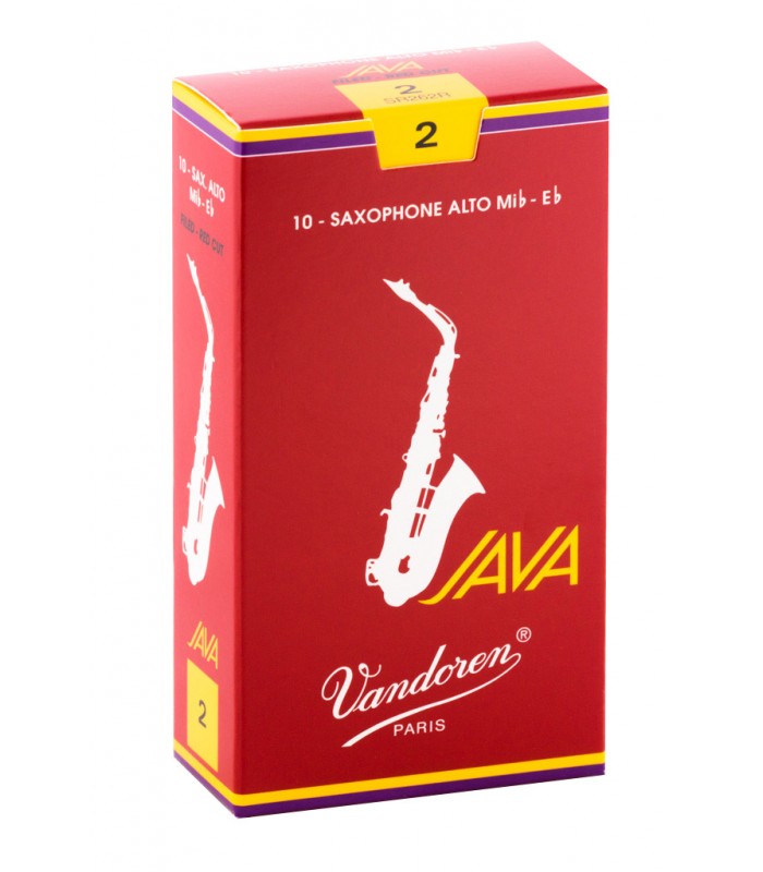 Cañas Saxo Alto JAVA ROJA 2